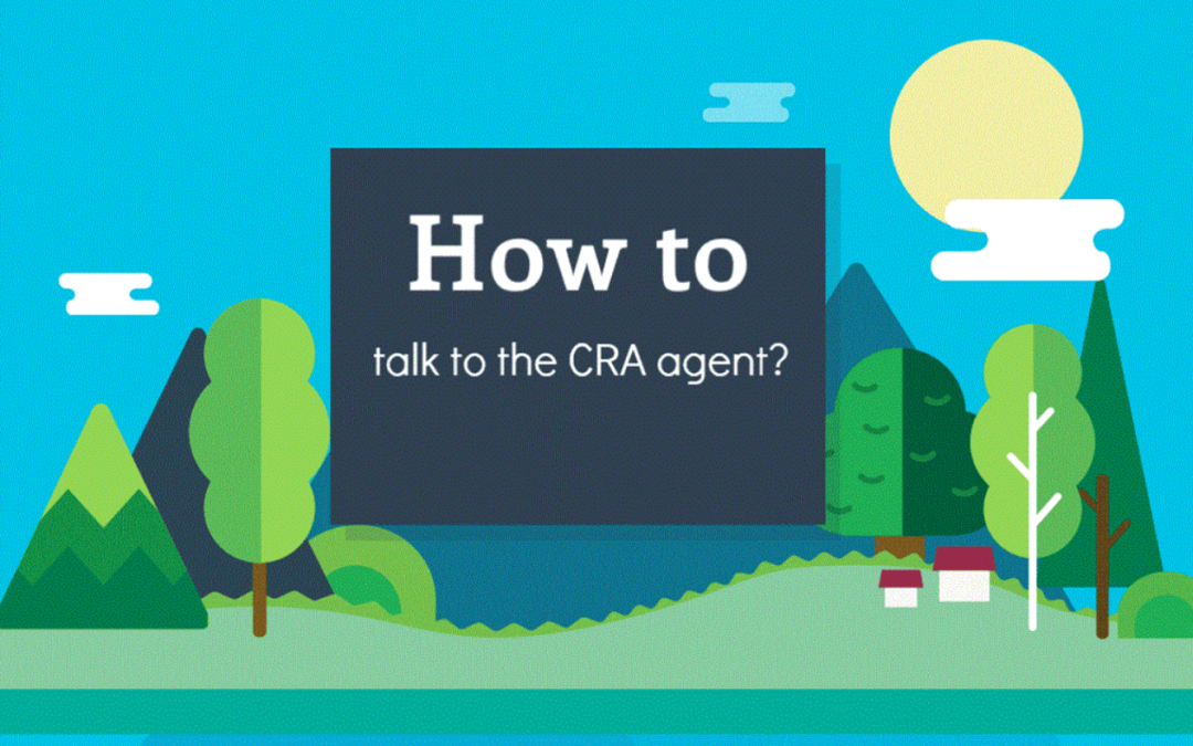 How to talk to the CRA agent