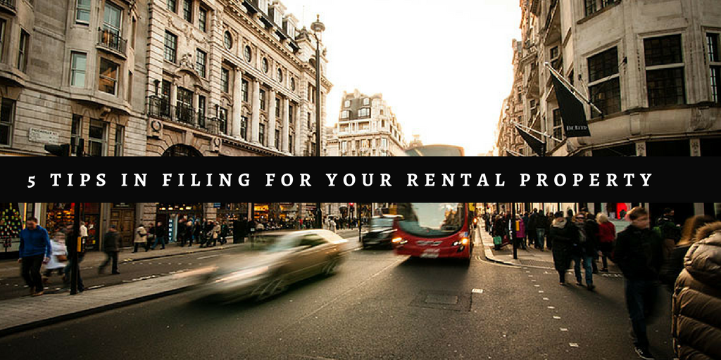 5 tips in filing your rental property in Canada