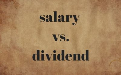 Don’t get confused: salaries vs. dividends