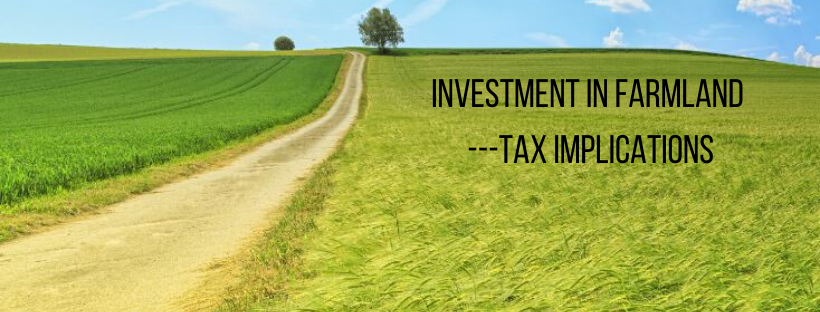 tax implication on farm investment