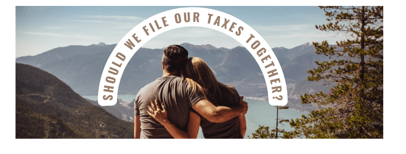 In Canada, spouses may choose to file their taxes separately for a variety of reasons. But if you file taxes together, you could get more tax credits.